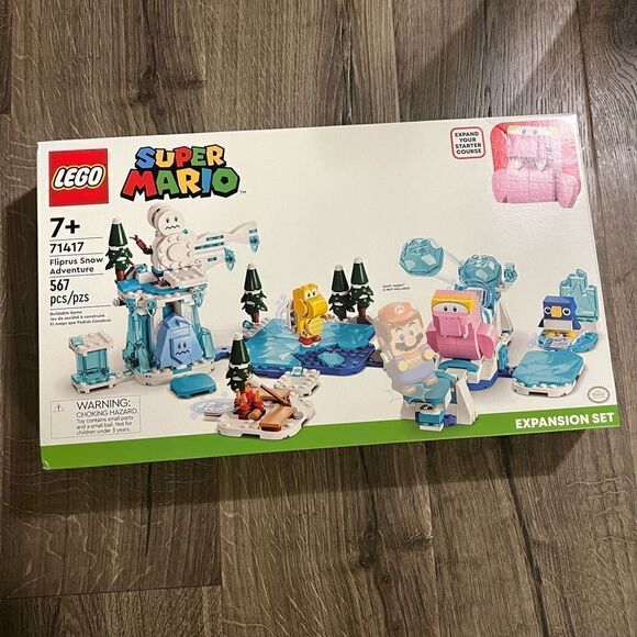 LEGO® Super Mario™ Fliprus Snow Adventure Expansion Set 567 Piece Building Kit - Picture 1 of 2